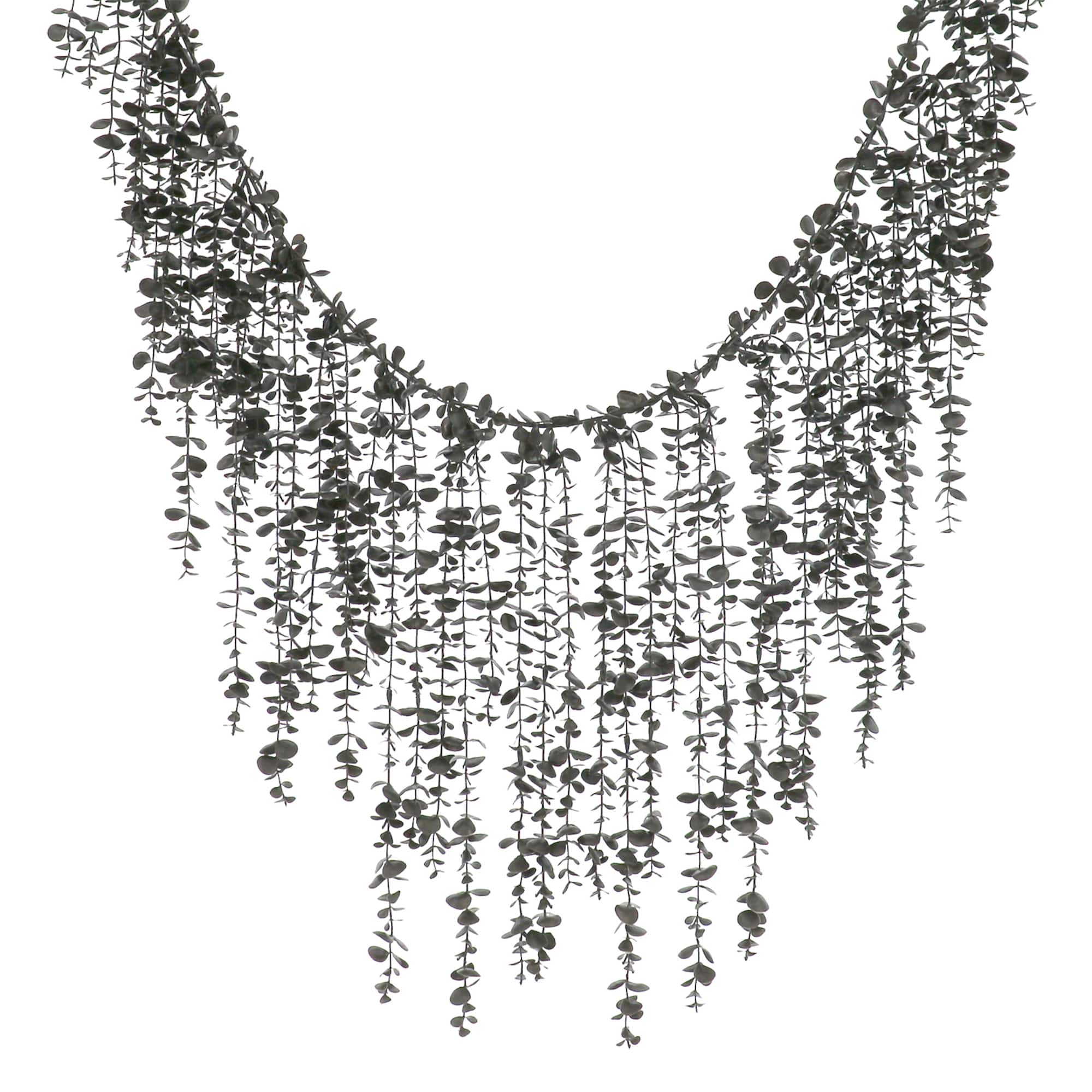 6ft. Black Eucalyptus Garland by Ashland®